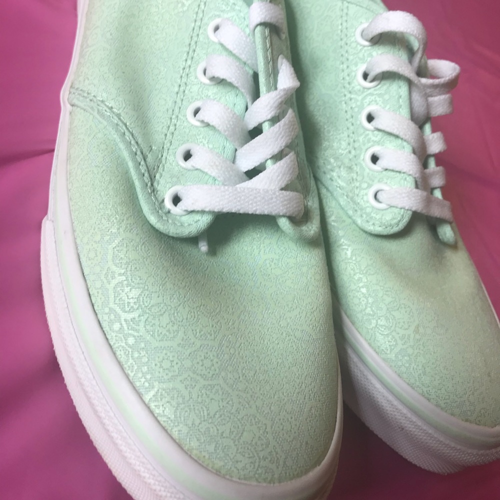 Vans Camden Stripe Henna Mint Size 9